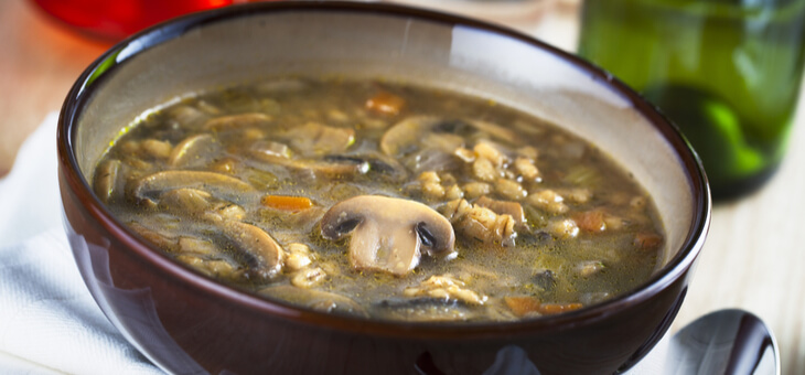 mushroom and barley soup