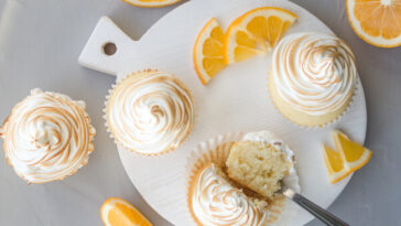 lemon meringue cupcakes