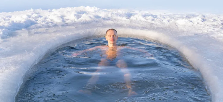 Ice baths, immunity and inner peace