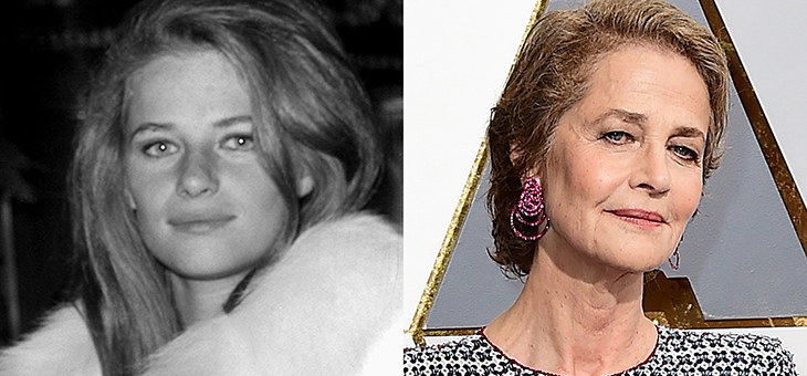 Charlotte Rampling's fashion and beauty evolution