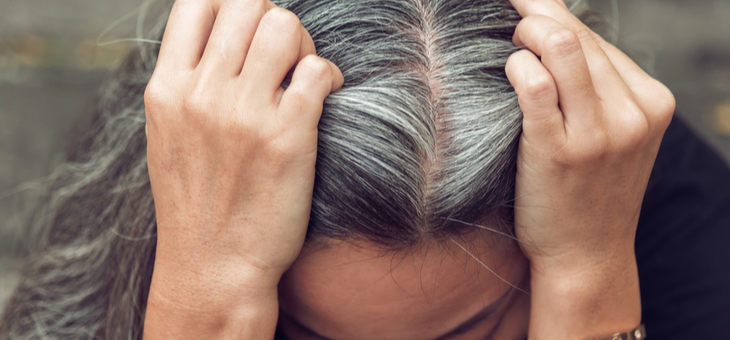 The 'risk' of letting your grey hair grow out