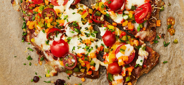 Flatbread Pizzas with an Asian Twist