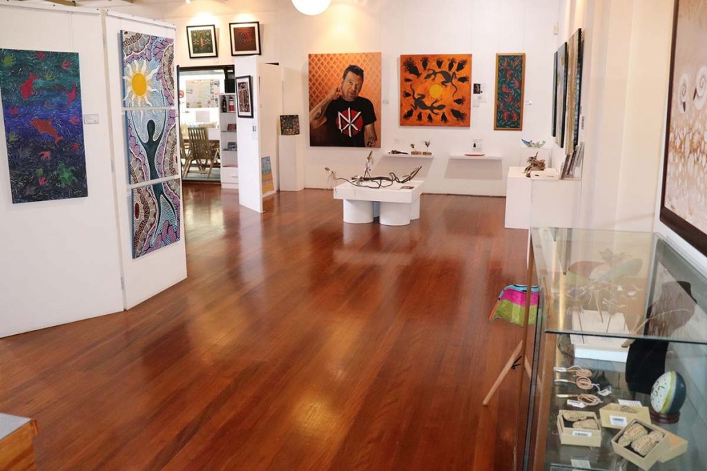 Wadjar Regional Indigenous Gallery, Yarrawarra Aboriginal Cultural Centre, Coffs Harbour.