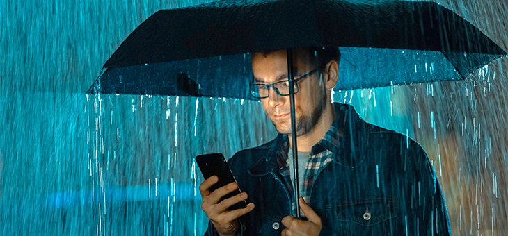 How rain, wind and heavy weather can affect your internet connection