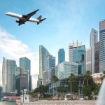 flight over singapore