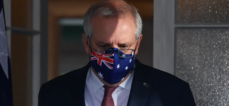 Morrison and Coalition sink in the latest Newspoll on the back of rollout shambl