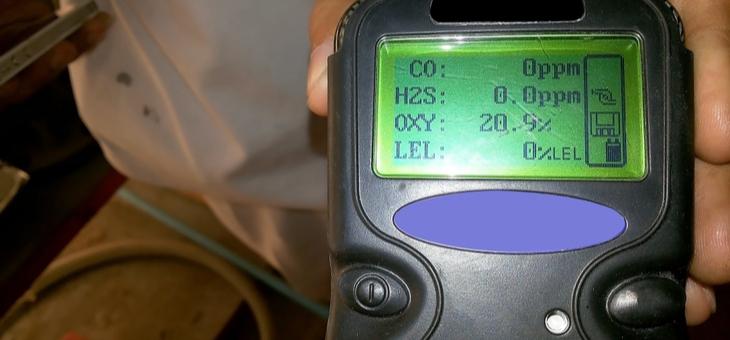 Portable carbon monoxide monitors can show a venue's COVID risk