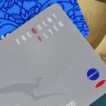 pile of frequent flyer cards from various airlines