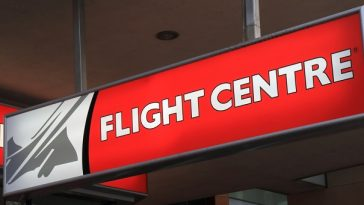 flight centre sign