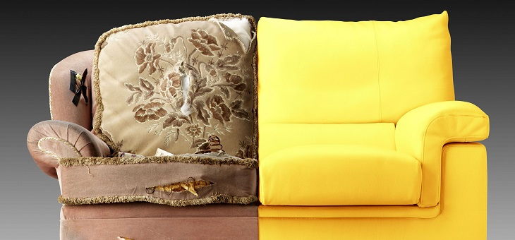 Six ways to spruce up an old sofa