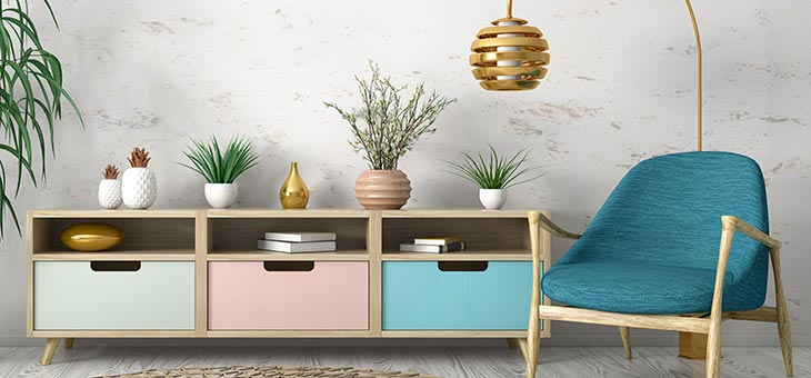 What is the new ‘Denmark’ pastels interiors trend?