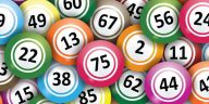 coloured lottery balls