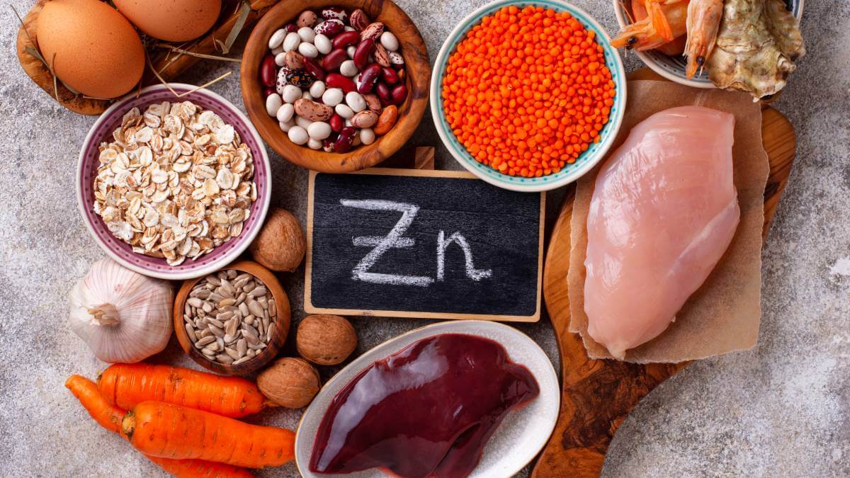 Foods that contain a lot of zinc