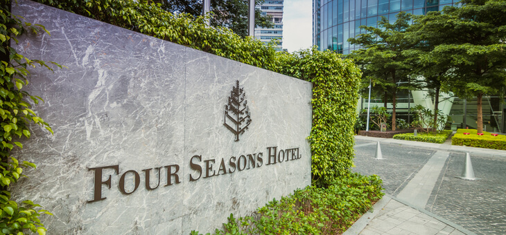 four seasons hotels sign