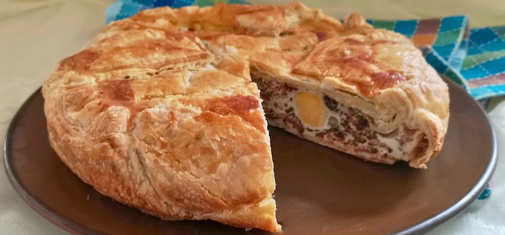 Roberta’s Bacon and Egg Pie