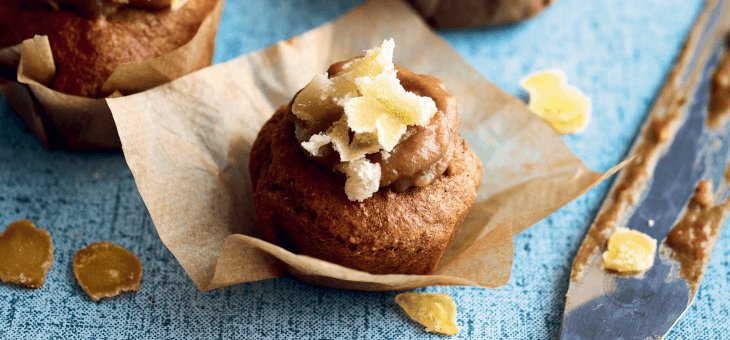 Gingerbread Cupcakes with Sticky Date Caramel