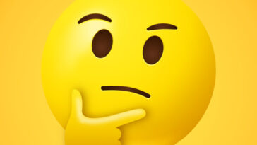 thinking face emoji