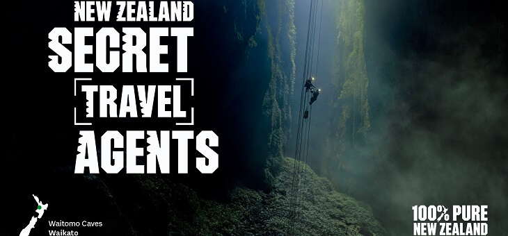 new zealand secret travel agent ad