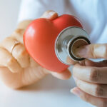 doctor monitoring heart health