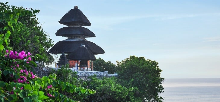 Uluwatu temple in Bali