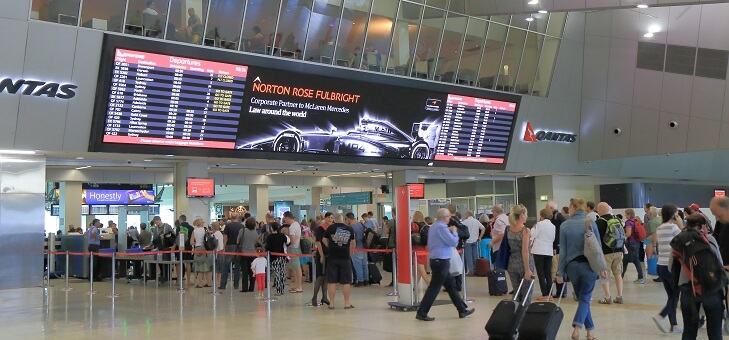 sydney airport, voted one of the worst airports in the world