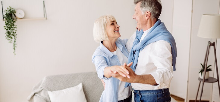 older couple looking to slow the ageing process
