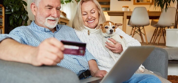 babay boomers shopping online