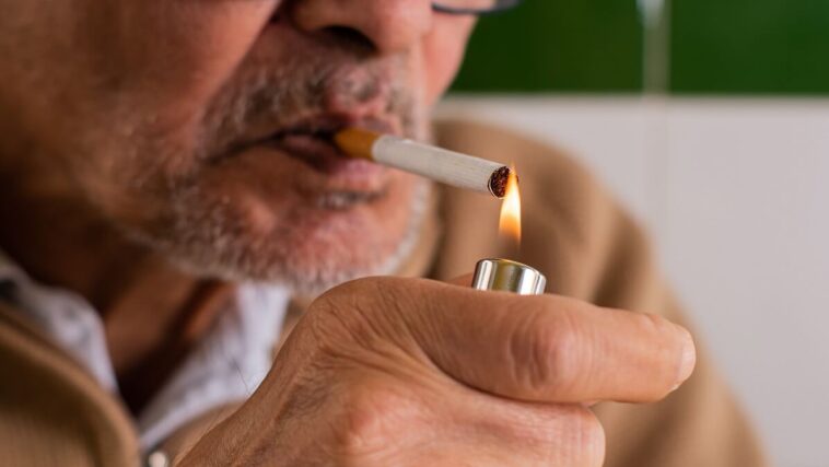grandfather increasing asthma risk by smoking