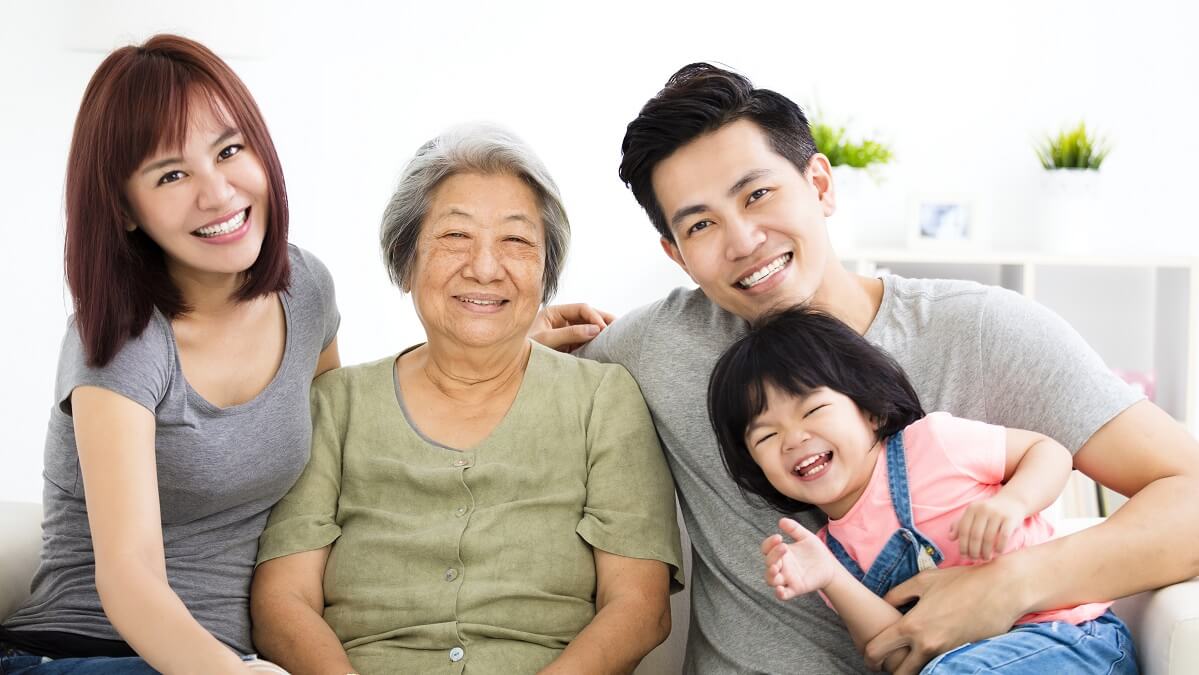 aged care in other countries often involves family