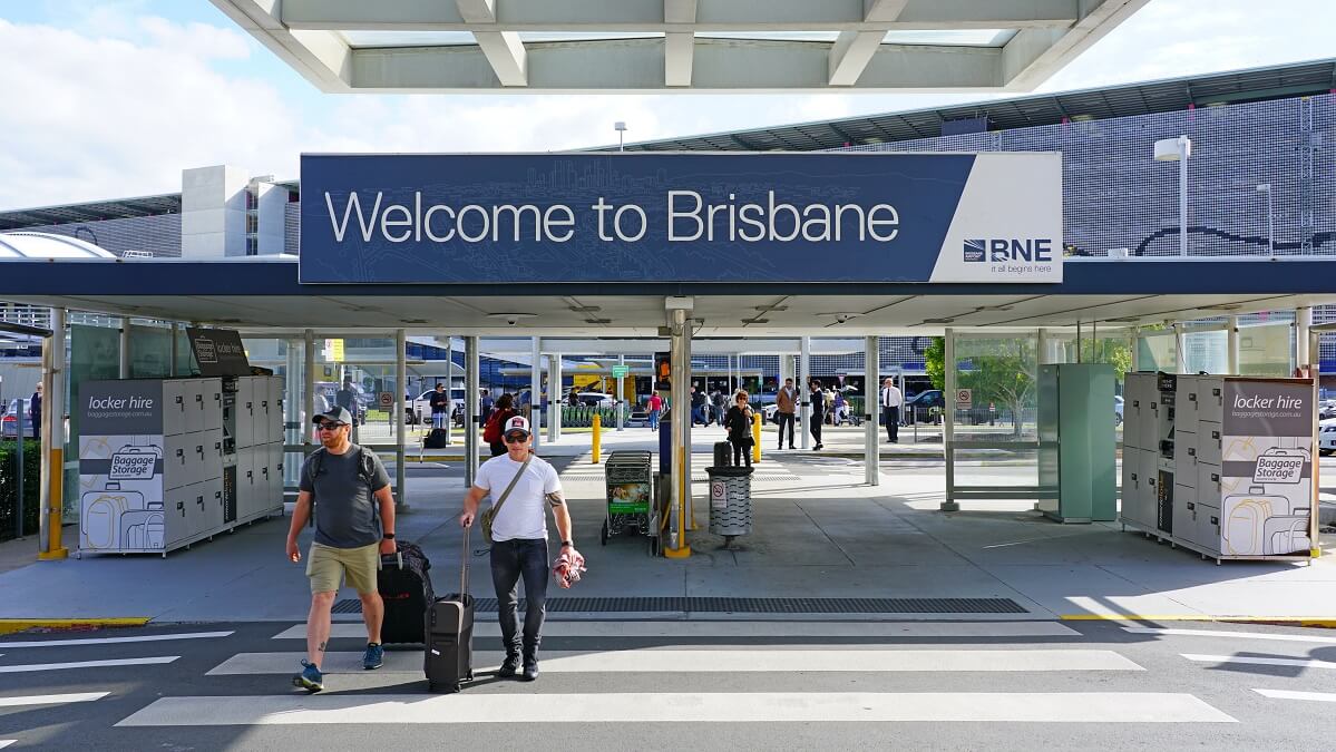 brisbane airport entrance