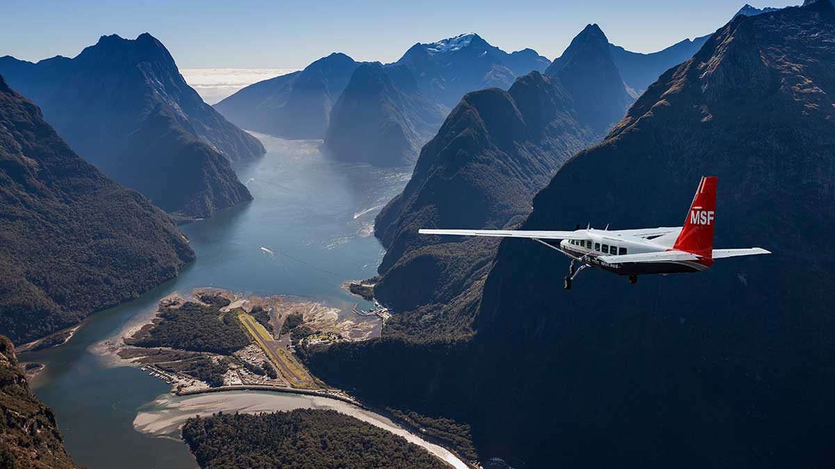 Approach to Milford Sound