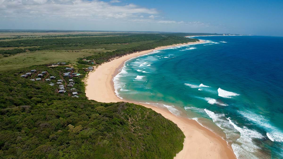 Mozambique coastline