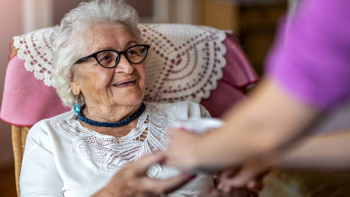 woman with dementia