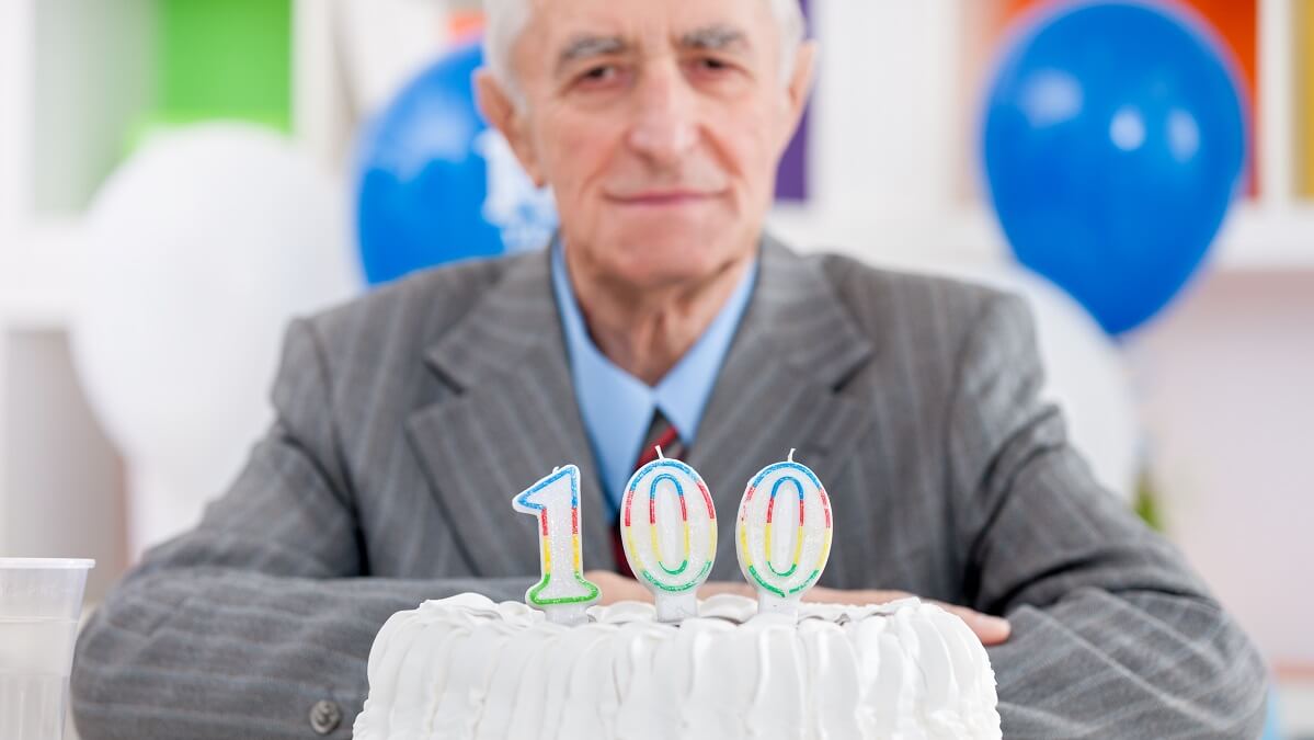 man who wants to live to 100