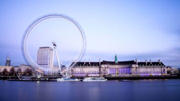 London Eye ferris wheel