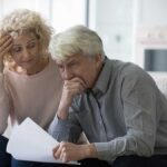 couple concerned about their retirement outcome