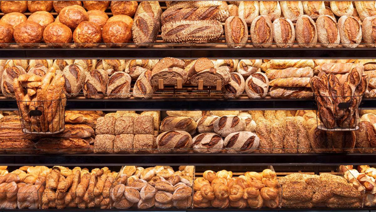 Supermarket bread