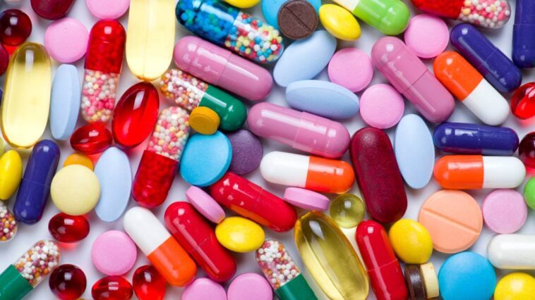 A pile of pills