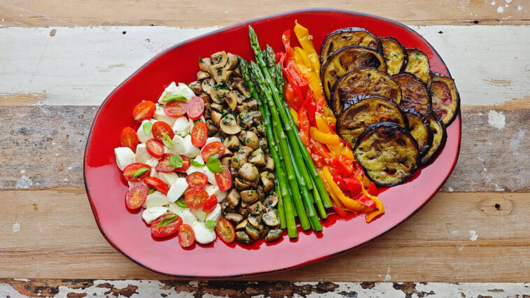 Vegetarian Antipasto platter