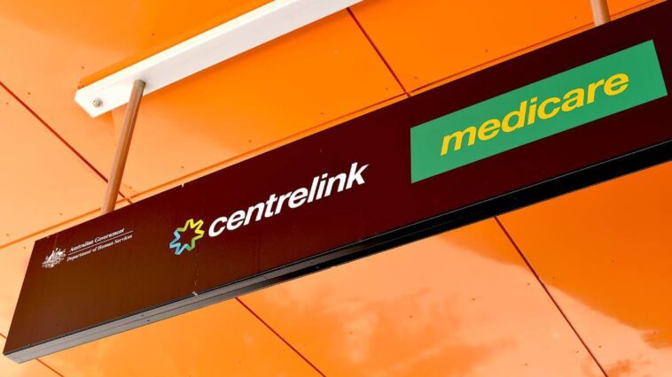 Centrelink sign