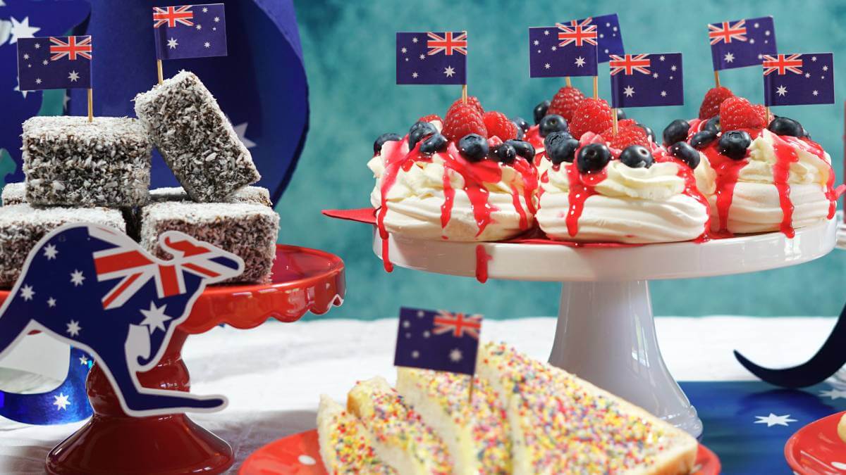 Australia Day food and merchandise