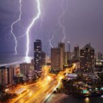 A storm at Surfers Paradise