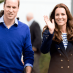 Prince William and Kate Middleton) visit Auckland's Viaduct Harbour during their New Zealand tour