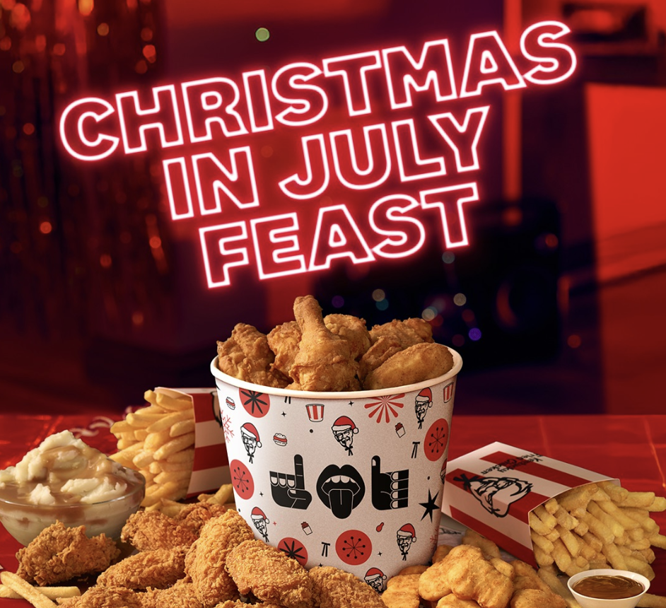 KFC drops a ‘Christmas in July’ menu—which one will you try first ...