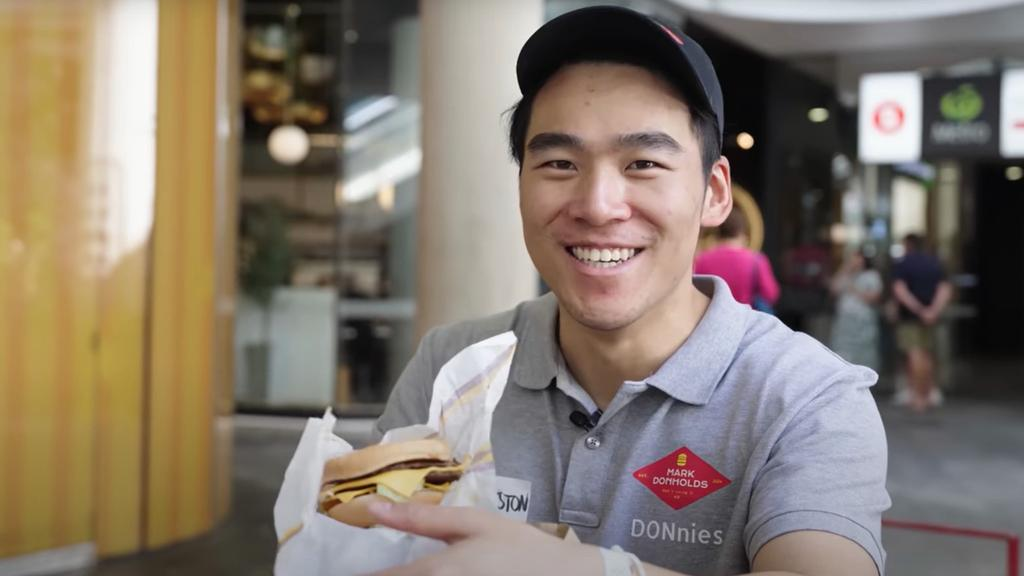 Here’s why this man served Macca’s at a top Australian food show ...