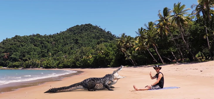 Funny foreigner makes fake Australian tourism video