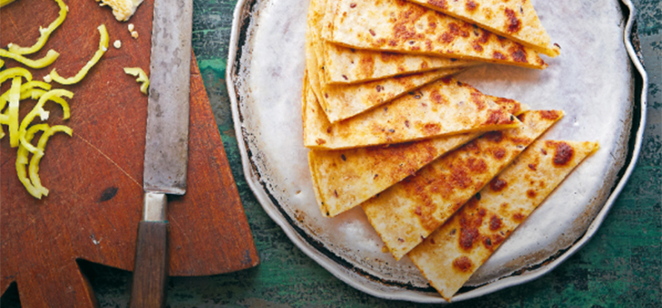 No-fuss Double Cheese Tortillas for two