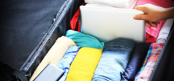 Pack your suitcase in less than 30 minutes