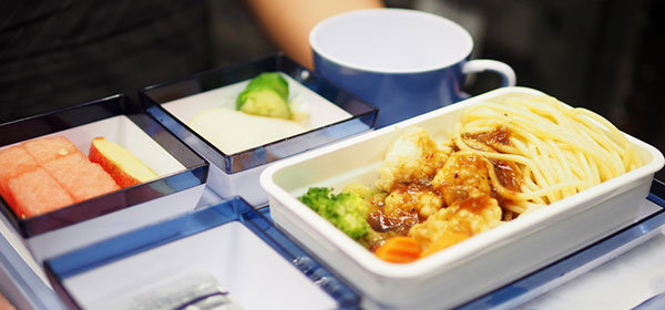 A simple trick to make airplane food taste better