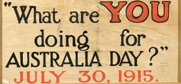 A solid reason for returning Australia Day to 30 July